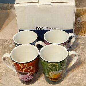 Colorful Coffee Mug Set